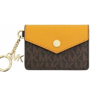 Michael Kors Keychain Ring Card Case Wallet